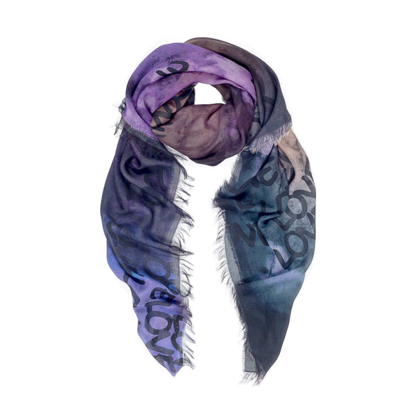 Scarf scarves luxury wrap women handmade silk modal Italy christina Texadia Fashion